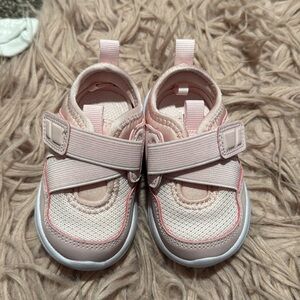 Pink Kids Shoes with Velcro Straps